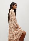 Mango - light beige Floral print dress Mango - light beige Floral print dress