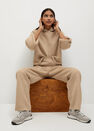 Mango - light beige Pleat straight trousers Mango - light beige Pleat straight trousers