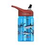ECO VESSEL - EcoVessel Shark Splash Kids Water Bottle With Flip Straw 350 ml ECO VESSEL - EcoVessel Shark Splash Kids Water Bottle With Flip Straw 350 ml