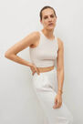 Mango - white Pleat detail trousers, Women Mango - white Pleat detail trousers, Women