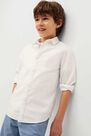 Mango - white Oxford cotton shirt Mango - white Oxford cotton shirt