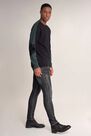 Salsa Jeans - Black Clash skinny premium wash jeans with wear effect Salsa Jeans - Black Clash skinny premium wash jeans with wear effect