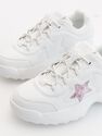 Reserved - Girls' Sports Shoes with Glitter - White Reserved - Girls' Sports Shoes with Glitter - White