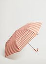 Mango - medium orange Print folding umbrella Mango - medium orange Print folding umbrella