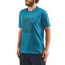 QUECHUA - XXL Techtil 100 Short-Sleeved Hiking T-Shirt - Mottled - Navy Blue QUECHUA - XXL Techtil 100 Short-Sleeved Hiking T-Shirt - Mottled - Navy Blue