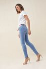 Salsa Jeans - Blue Push Up Wonder skinny jeans with scarf Salsa Jeans - Blue Push Up Wonder skinny jeans with scarf