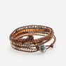 Reserved - Beaded bracelet - Beige Reserved - Beaded bracelet - Beige