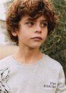 Mango - medium grey Organic printed cotton t-shirt Mango - medium grey Organic printed cotton t-shirt