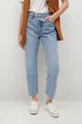 Mango - open blue Ankle-length straight-fit jeans, Women Mango - open blue Ankle-length straight-fit jeans, Women