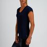 DOMYOS - S Slim Fitness T-Shirt - Black DOMYOS - S Slim Fitness T-Shirt - Black