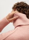 Mango - lt-pastel pink Turtle neck oversize sweater Mango - lt-pastel pink Turtle neck oversize sweater