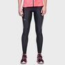 KALENJI - W28 L30 Women's Jogging Tights Run Dry+ - Mottled, Black KALENJI - W28 L30 Women's Jogging Tights Run Dry+ - Mottled, Black