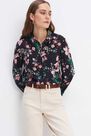 Mohito - Patterned Viscose Shirt - Black Mohito - Patterned Viscose Shirt - Black