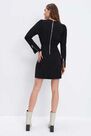 Mohito - Fitted Dress With Zip - Black Mohito - Fitted Dress With Zip - Black