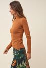 Salsa Jeans - Orange High neck sweater Salsa Jeans - Orange High neck sweater