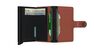 SECRID - Secrid Mini Wallet Matte Brick/Black SECRID - Secrid Mini Wallet Matte Brick/Black