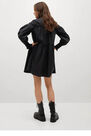 Mango - black Organic cotton puffed dress Mango - black Organic cotton puffed dress