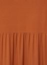 Mango - medium orange Fluted hem dress Mango - medium orange Fluted hem dress
