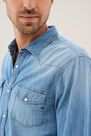 Salsa Jeans - Blue Slim fit denim shirt Salsa Jeans - Blue Slim fit denim shirt