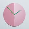 BLOCK - Block Origami Wall Clock Mountain Fold Pink BLOCK - Block Origami Wall Clock Mountain Fold Pink