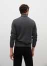 Mango - dark grey 100% merino wool washable sweater Mango - dark grey 100% merino wool washable sweater