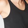 DOMYOS - Small Women's Seamless Dynamic Yoga Tank Top, Black DOMYOS - Small Women's Seamless Dynamic Yoga Tank Top, Black