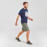 QUECHUA - XXL Techtil 100 Short-Sleeved Hiking T-Shirt - Mottled - Navy Blue QUECHUA - XXL Techtil 100 Short-Sleeved Hiking T-Shirt - Mottled - Navy Blue