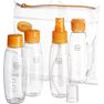 DESIGN GO - 100 ml Set Of 4 - Approved Trekking Travel Bottles DESIGN GO - 100 ml Set Of 4 - Approved Trekking Travel Bottles