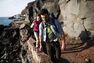 QUECHUA - Travel100 warm men's trekking pants - brown, W44 L34 QUECHUA - Travel100 warm men's trekking pants - brown, W44 L34