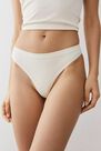 Urban Outfitters - Neutral Out From Under Cindy Solid Thong Urban Outfitters - Neutral Out From Under Cindy Solid Thong