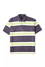 Urban Outfitters - ASSORT iets frans... Lime & Grey Stripe Pique Polo Shirt Urban Outfitters - ASSORT iets frans... Lime & Grey Stripe Pique Polo Shirt