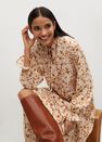 Mango - light beige Floral print dress Mango - light beige Floral print dress