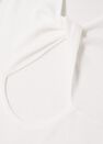 Mango - light beige Slit knit top, Women Mango - light beige Slit knit top, Women