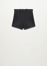Mango - dark grey Paper bag knitted shorts Mango - dark grey Paper bag knitted shorts