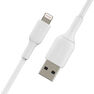 BELKIN - Belkin BoostCharge Lightning to USB-A Cable 1m White BELKIN - Belkin BoostCharge Lightning to USB-A Cable 1m White