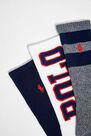Urban Outfitters - Assorted Ralph Lauren Varsity Socks 3-Pack Urban Outfitters - Assorted Ralph Lauren Varsity Socks 3-Pack