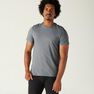 NYAMBA - Extra Large Fitness Pure Cotton T-Shirt Sportee, Grey NYAMBA - Extra Large Fitness Pure Cotton T-Shirt Sportee, Grey