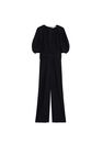 Mango - black Textured long jumpsuit Mango - black Textured long jumpsuit