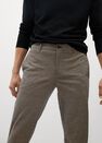 Mango - light beige Slim-fit cotton trousers Mango - light beige Slim-fit cotton trousers
