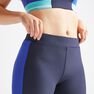 DOMYOS - W30 L31 120 Women's Fitness Cardio Training Leggings, Green DOMYOS - W30 L31 120 Women's Fitness Cardio Training Leggings, Green