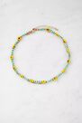 Urban Outfitters - Gold Floral Bead And Chain Multilayer Necklace, Women Urban Outfitters - Gold Floral Bead And Chain Multilayer Necklace, Women