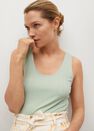 Mango - green Essential strap top, Women Mango - green Essential strap top, Women