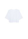 Mango - white Pleated cotton blouse Mango - white Pleated cotton blouse