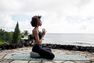 KIMJALY - Unique Size Eco-Designed Yoga & Meditation Zafu Cushion - Mottled Grey, Grey KIMJALY - Unique Size Eco-Designed Yoga & Meditation Zafu Cushion - Mottled Grey, Grey