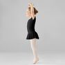 DOMYOS - 4-5 Years Girls' Ballet Skirted Leotard, Black DOMYOS - 4-5 Years Girls' Ballet Skirted Leotard, Black