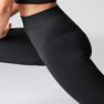 DOMYOS - XS Seamless 7/8 Yoga Leggings - Black DOMYOS - XS Seamless 7/8 Yoga Leggings - Black
