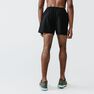 KALENJI - Run Dry Men's Running Shorts Black, M KALENJI - Run Dry Men's Running Shorts Black, M
