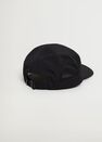 Mango - Black Mesh fabric cap Mango - Black Mesh fabric cap