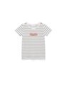 Mango - natural white Logo print cotton t-shirt, Women Mango - natural white Logo print cotton t-shirt, Women