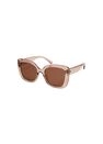 Mango - lt-pastel pink Clear frame sunglasses, Women Mango - lt-pastel pink Clear frame sunglasses, Women